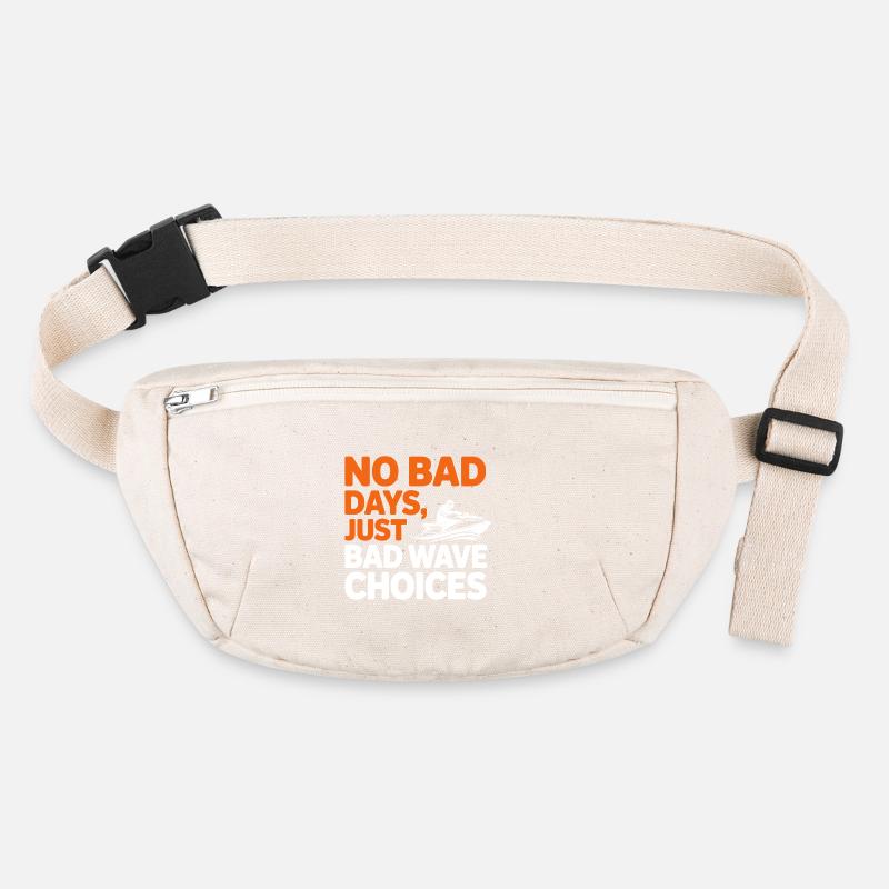 Choix amusants de jetski Bad Wave Sac banane recyclé Stanley/Stella