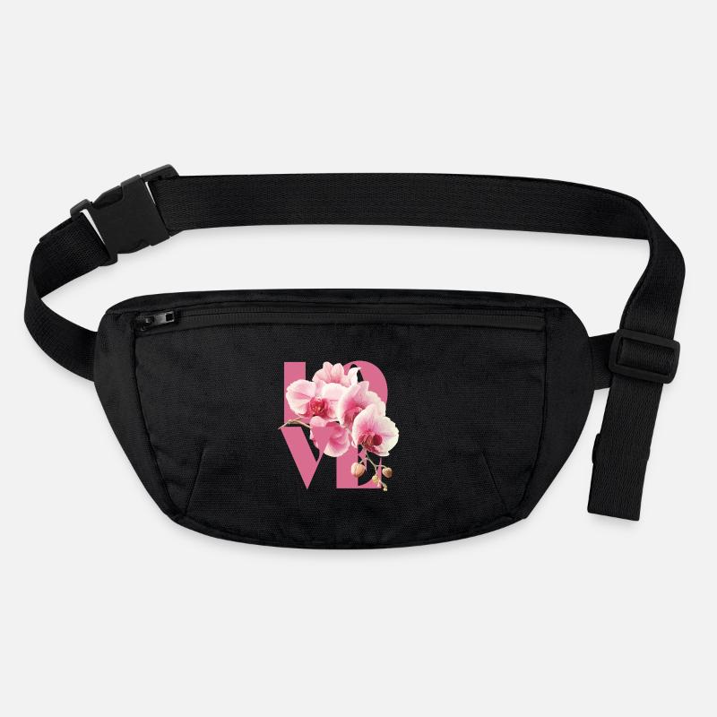 Design floral élégant orchidée Sac banane recyclé Stanley/Stella