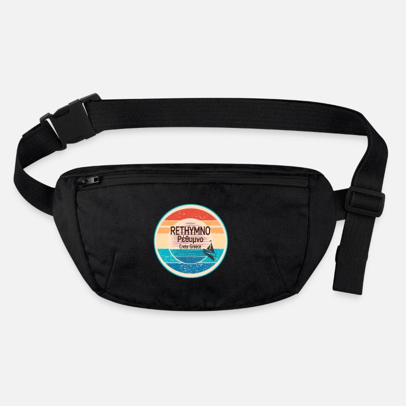 Coucher de soleil grec look Crète Sac banane recyclé Stanley/Stella