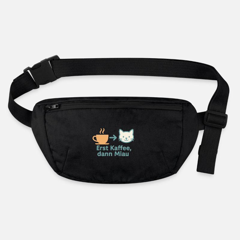 D’abord le café, puis le miaulement Sac banane recyclé Stanley/Stella