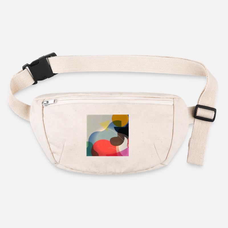Abstract Color Shapes Composition Stanley/Stella recycled Hip Bag 