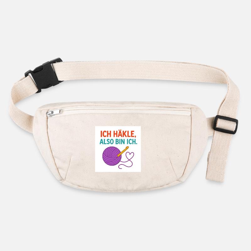 Ich häkle, also bin ich Stanley/Stella recycelte Gürteltasche