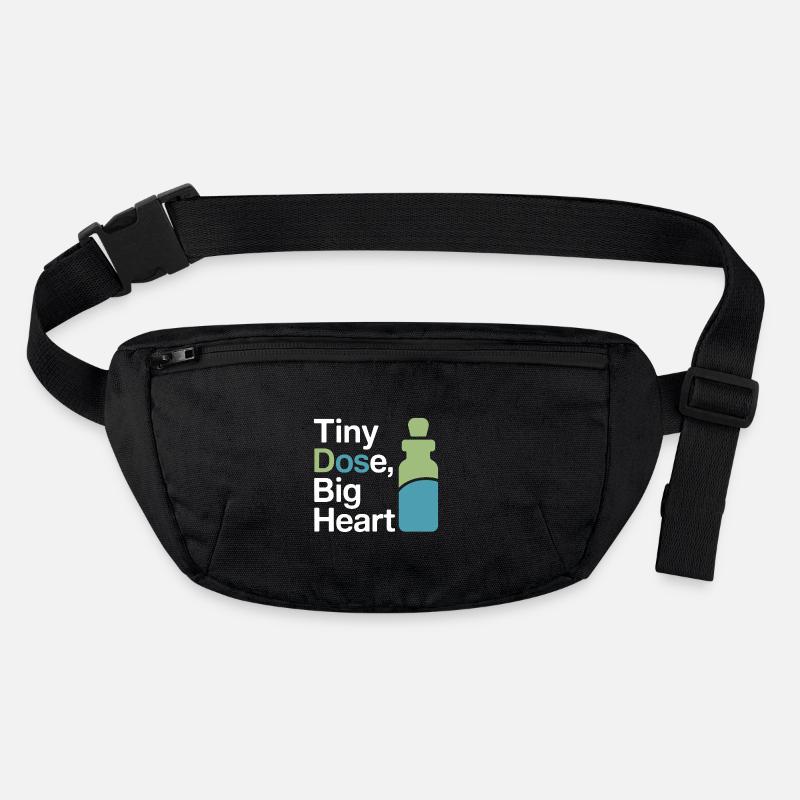 Certified Clinical Micro-Dose Practitioner Apparel - Stanley/Stella recycled Hip Bag - black