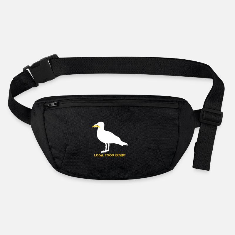 Lokaler Food-Experte Seemöwe - Weiß Stanley/Stella recycelte Gürteltasche