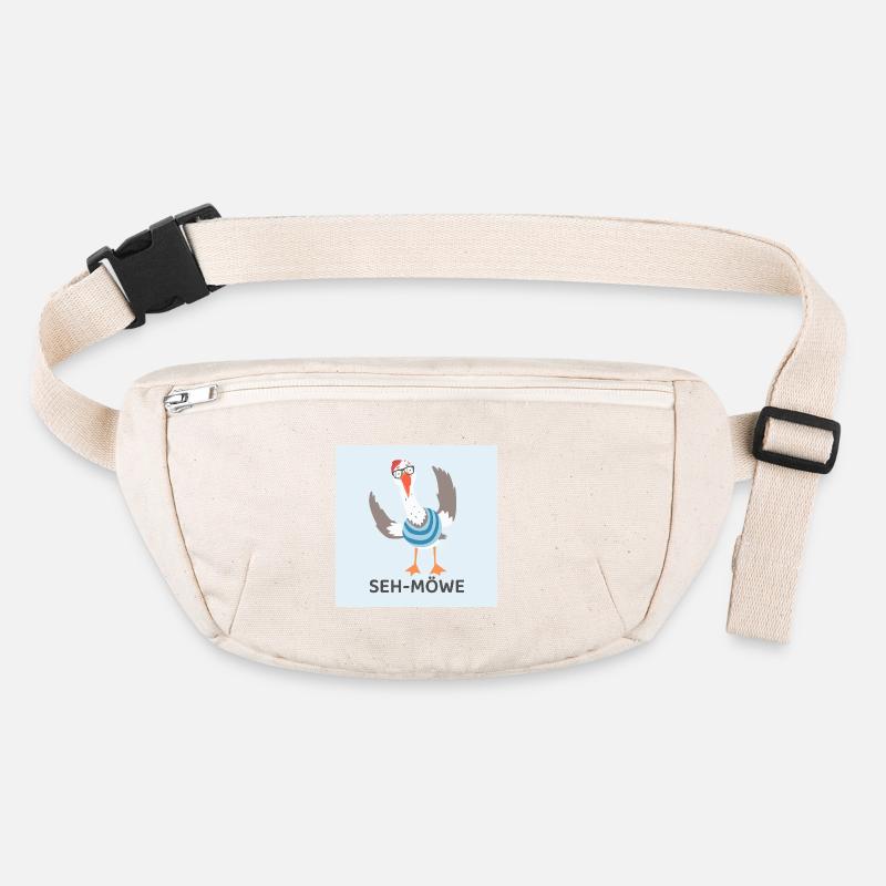 SEH-MÖWE – Mouette drôle Sac banane recyclé Stanley/Stella