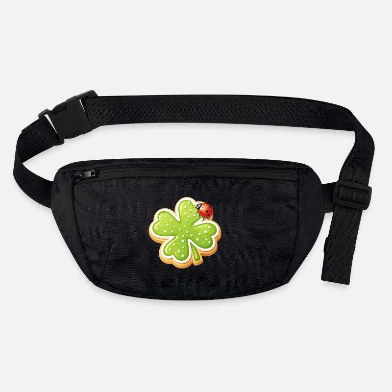 Shamrock Biscuit with Ladybug Stanley/Stella recycled Hip Bag 