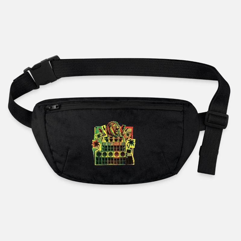 Jungle Dancehall Sound System Stanley/Stella recycled Hip Bag 