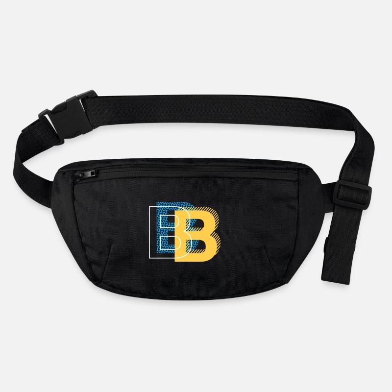 Anfangsbuchstabe B b Stanley/Stella recycelte Gürteltasche