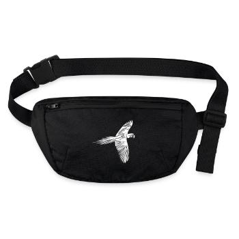 Parrot / Parrot - Stanley/Stella recycled Hip Bag  - black - Front
