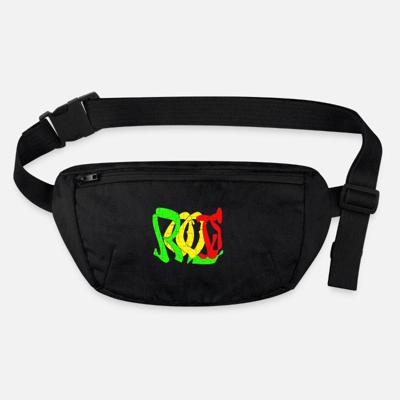 Rasta Color Block Pattern Stanley/Stella recycled Hip Bag 