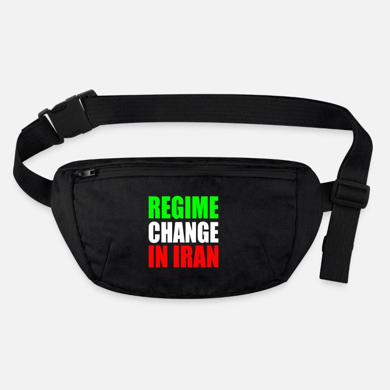 Regime change in iran Stanley/Stella recycled Hip Bag 