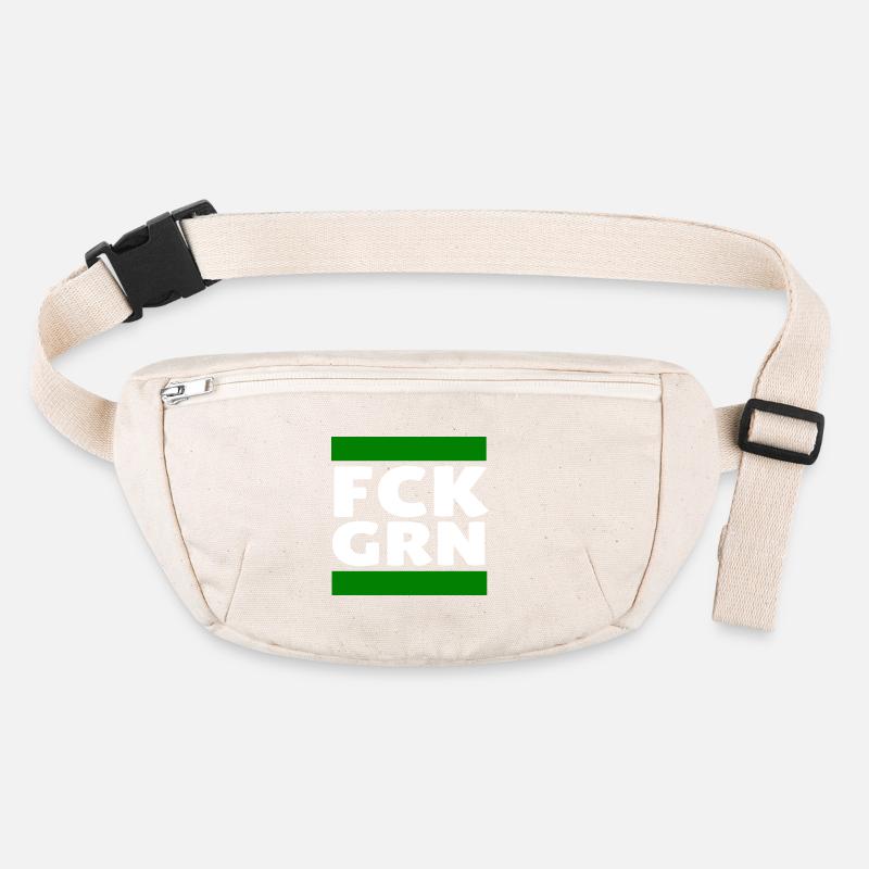 Gegen die Grünen Stanley/Stella recycelte Gürteltasche