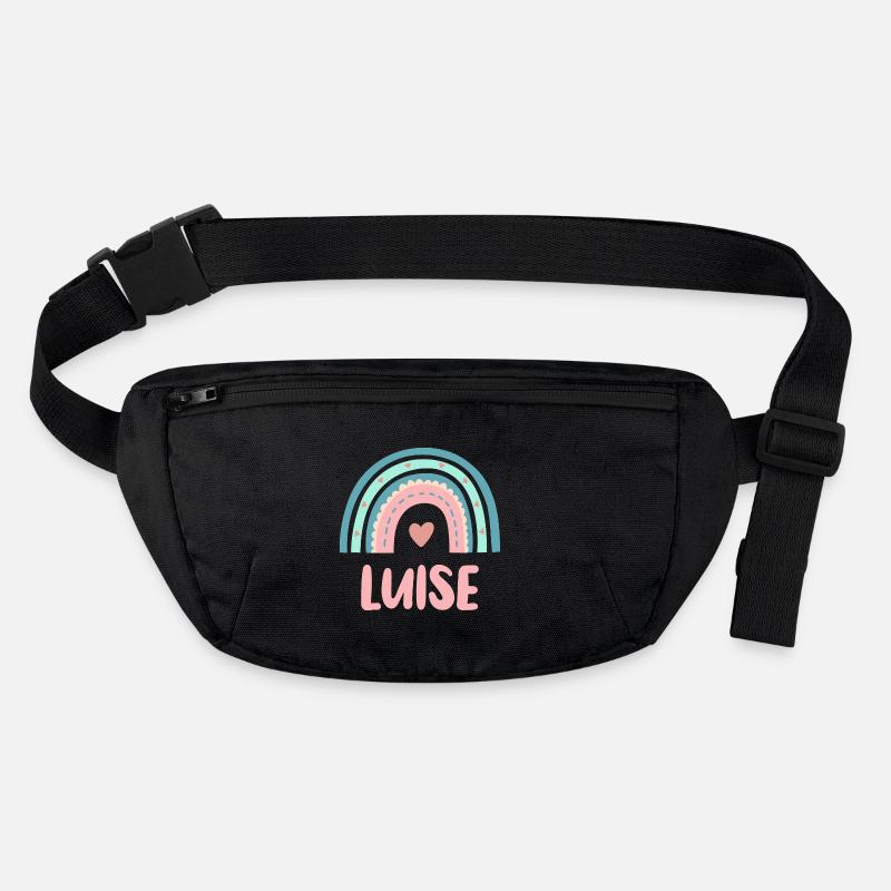 Luise Name Regenbogen Baby Stanley/Stella recycelte Gürteltasche