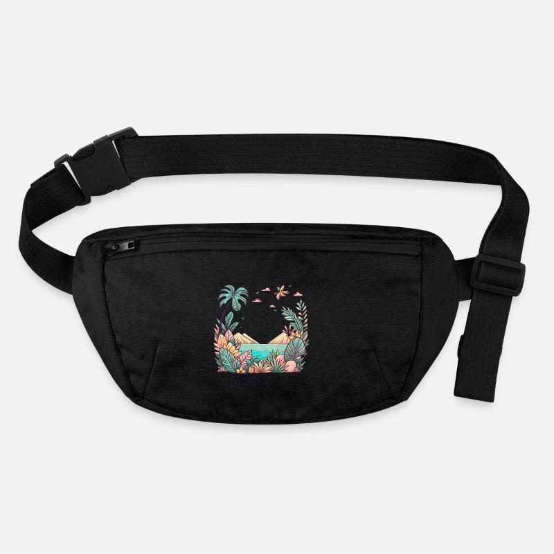 Tropen und Gebirge Stanley/Stella recycelte Gürteltasche