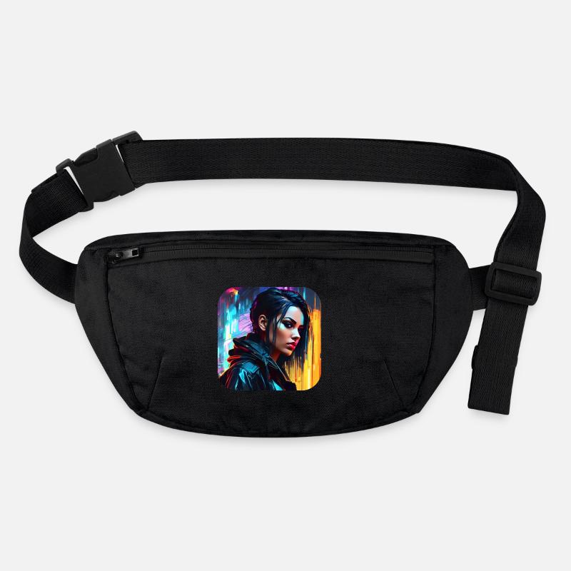 Fille Cool Goth Cyberpunk Sac banane recyclé Stanley/Stella
