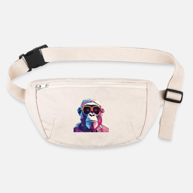 Singe cool en robe ridée Sac banane recyclé Stanley/Stella