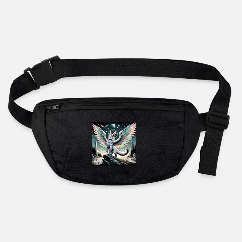 Mythical Bunny Dragon Stanley/Stella recycled Hip Bag 