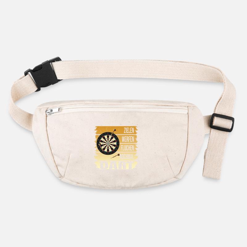 Zielen - Werfen - Fluchen - Nochmal Stanley/Stella recycelte Gürteltasche