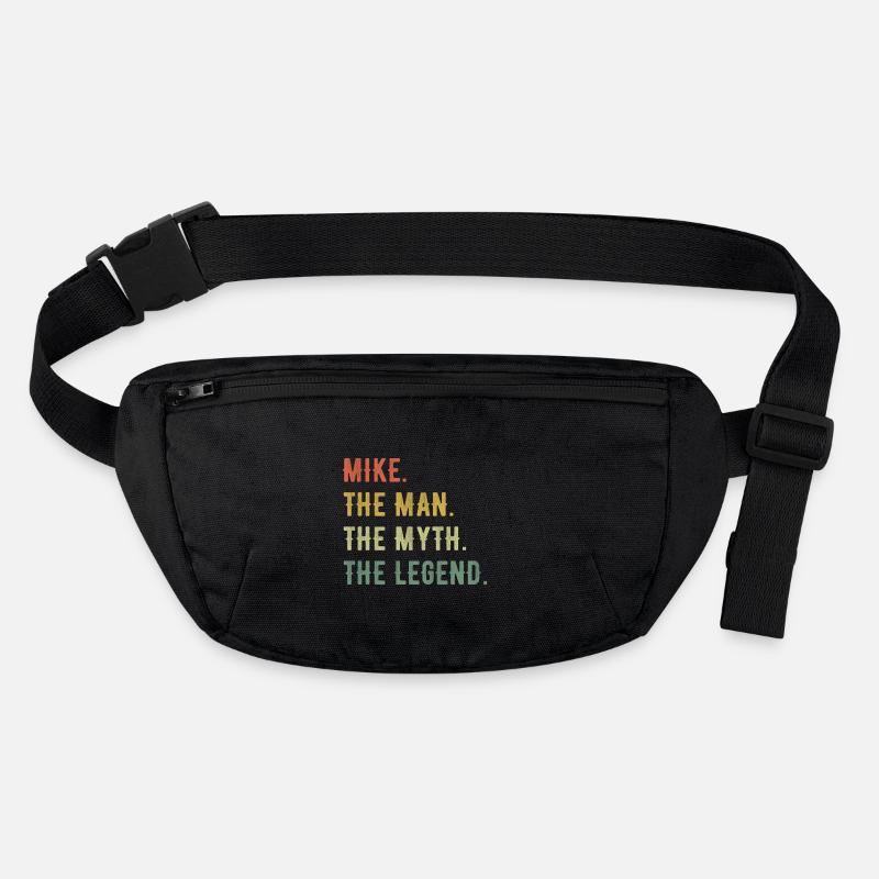 Michael Mike Vorname Kurzform Man Myth Legend Stanley/Stella recycelte Gürteltasche
