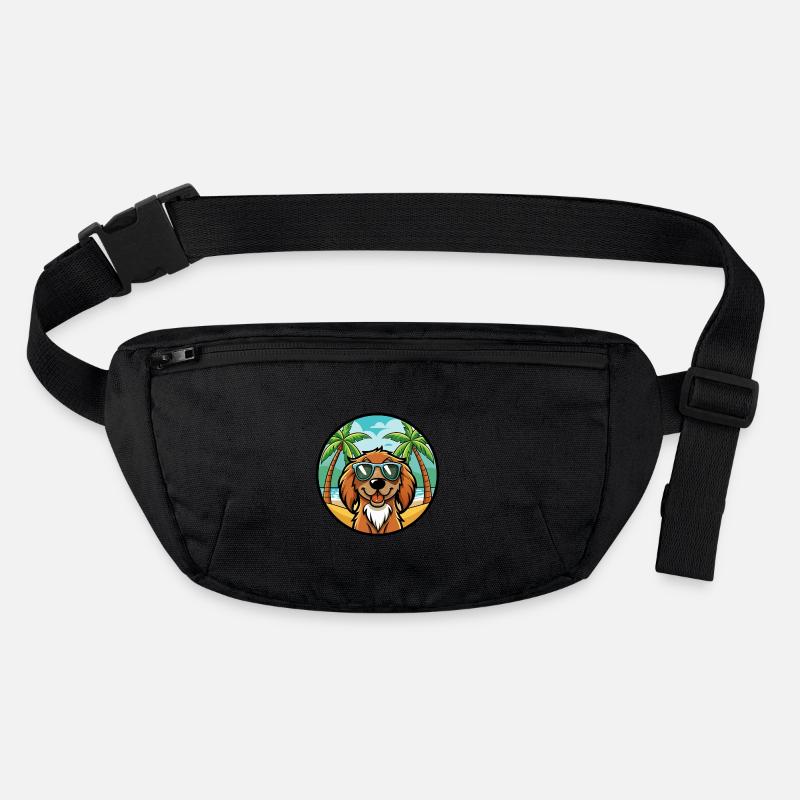 Boykin Spaniel Hunderasse Cartoon Sonnenbrille Strand Stanley/Stella recycelte Gürteltasche