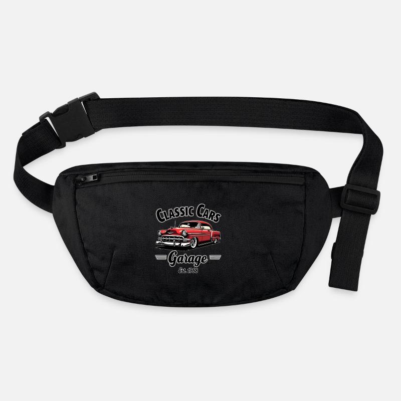 Vintage Motorcycle Emblem Stanley/Stella recycled Hip Bag 