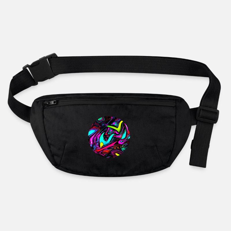 Néon style abstrait tendance Glow Party Sac banane recyclé Stanley/Stella