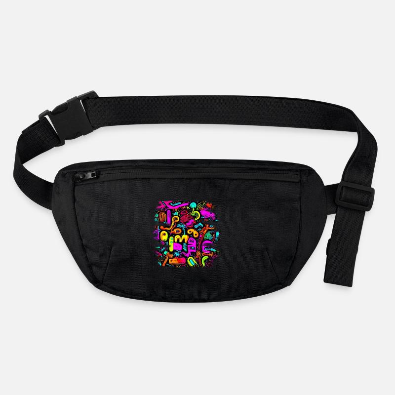 Neon Stil UV House Style Stanley/Stella recycelte Gürteltasche