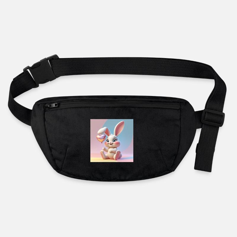 Zinzinuo – Cute Bunny for Everyone Stanley/Stella recycled Hip Bag 