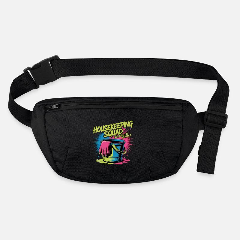 Conception de nettoyage amusante Sac banane recyclé Stanley/Stella