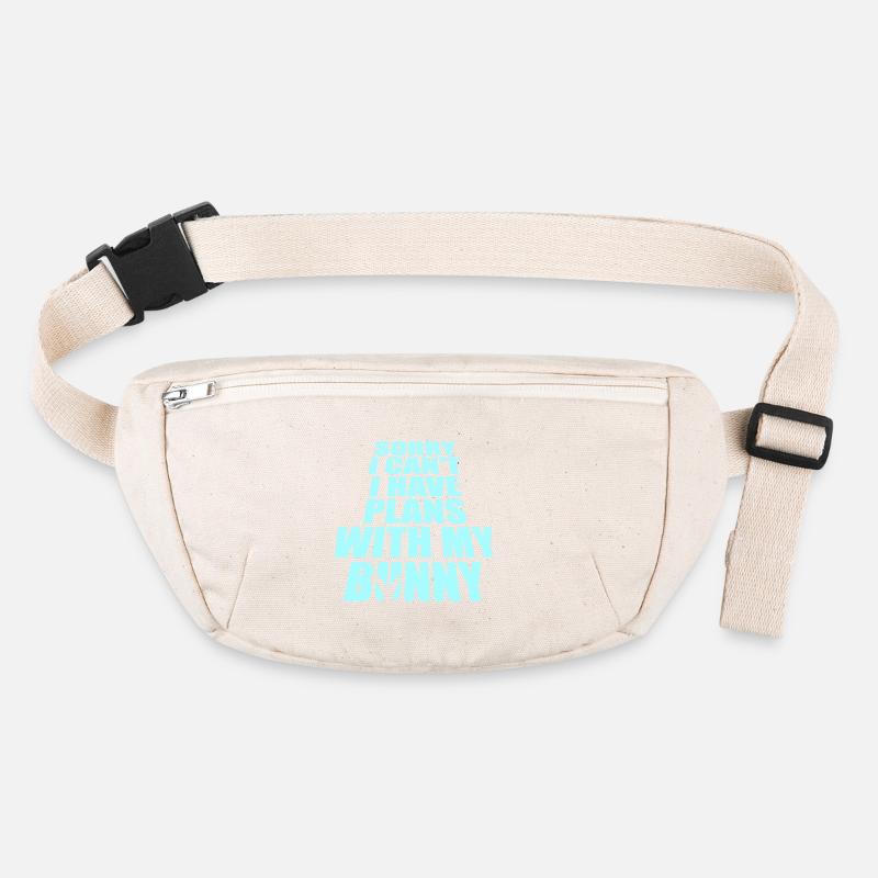 Désolé, je ne peux pas, j’ai des plans avec mon logo Bunny Hase Sac banane recyclé Stanley/Stella