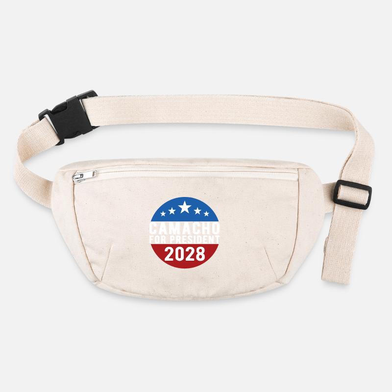 Camacho 2028 Emblem-Parodie Lustig, nicht sicher Stanley/Stella recycelte Gürteltasche