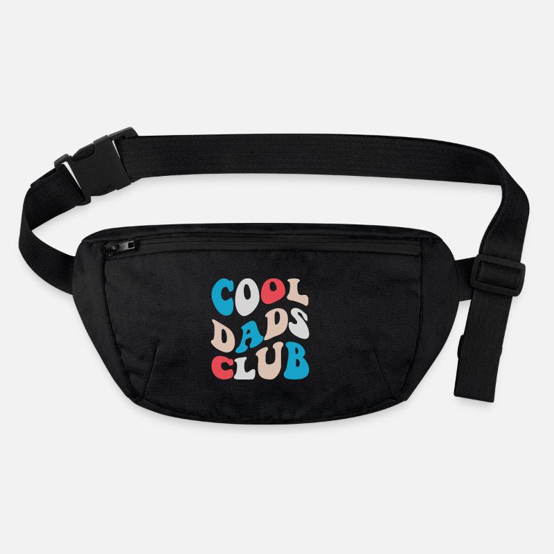 Cool Dads Club Retro Typo Stanley/Stella recycelte Gürteltasche