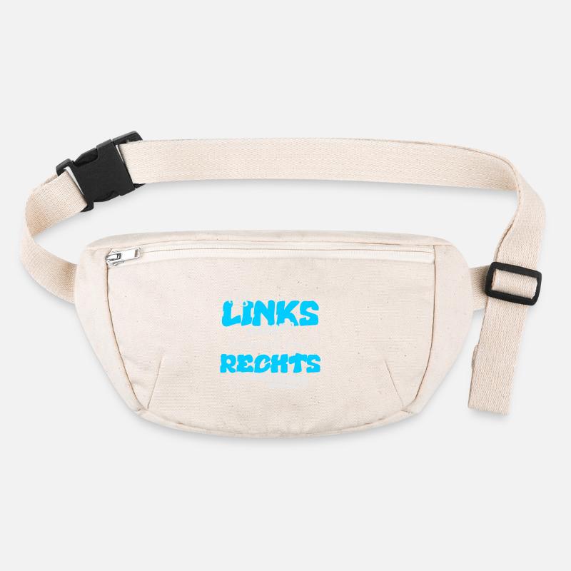 Left-handed, Spelling Stanley/Stella recycled Hip Bag 