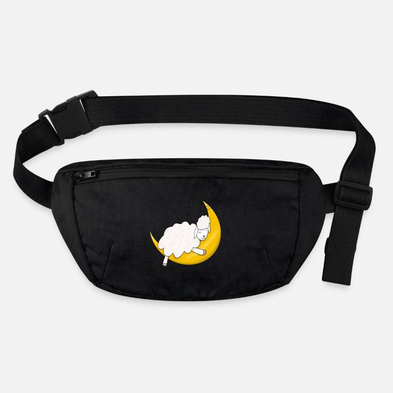 Mouton dormant sur la lune Sac banane recyclé Stanley/Stella