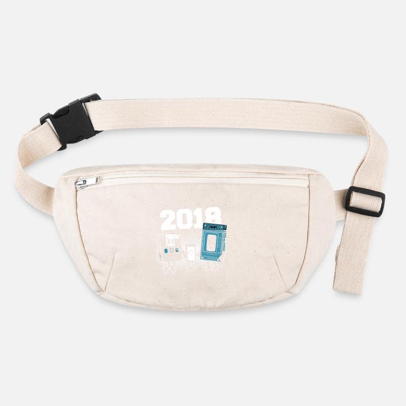 Vintage Born In 2018 Geburtstagsgeschenk 2018 Stanley/Stella recycelte Gürteltasche