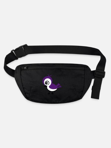 birdy - Sac banane recyclé Stanley/Stella - noir - Devant