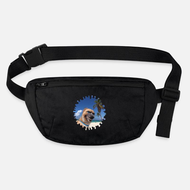 Crazy Beach Dog Stanley/Stella recycelte Gürteltasche