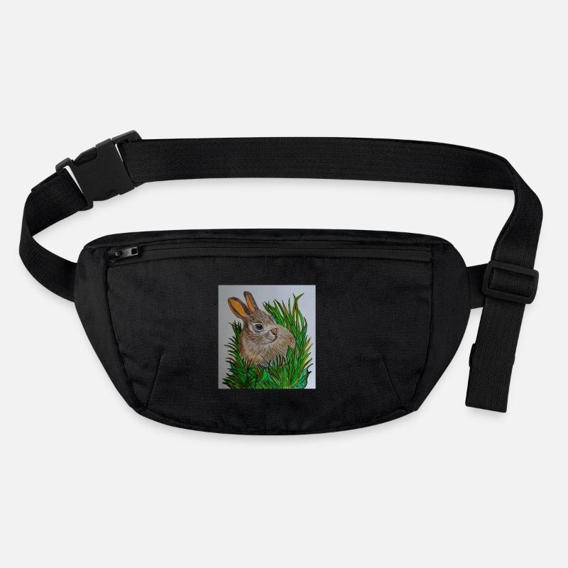 EG Bunny I Animal I Easter I Gift Idea I Holiday Stanley/Stella recycled Hip Bag 