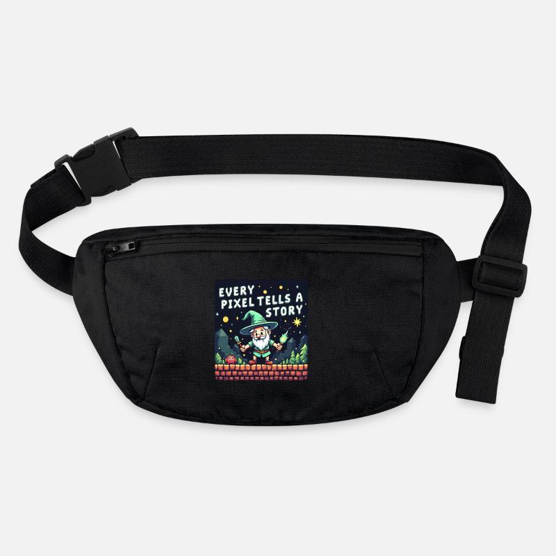 Every Pixel Tells a Story - Retro Gaming Stanley/Stella recycelte Gürteltasche