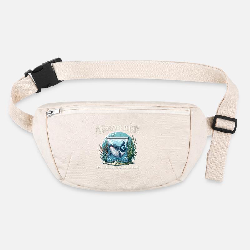 Whales and plastic Stanley/Stella recycled Hip Bag 