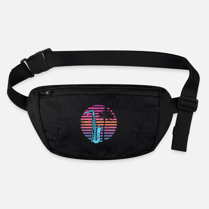 90er Jahre Saxophon Stanley/Stella recycelte Gürteltasche