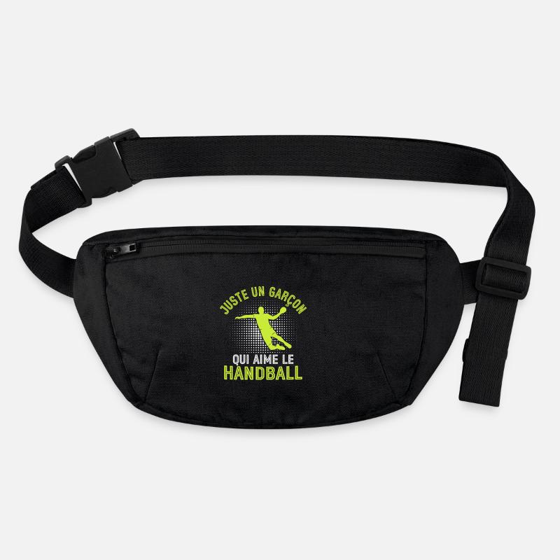 Juste un garçon qui aime le handball  Sac banane recyclé Stanley/Stella