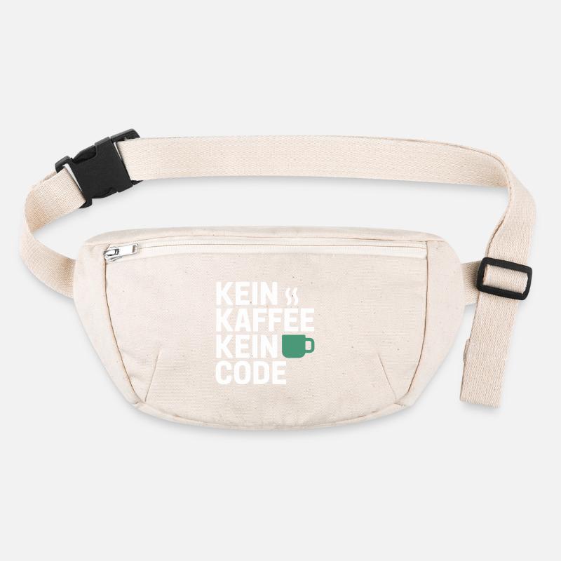 No Coffee No Code Programmer Computer Scientist Stanley/Stella recycled Hip Bag 