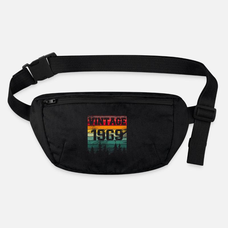 1969 Vintage Geburtstagsgeschenk 1969 Retro Stanley/Stella recycelte Gürteltasche