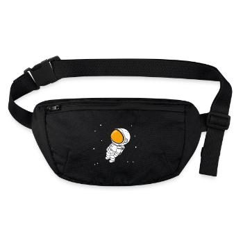Aventurier cosmique - Sac banane recyclé Stanley/Stella - noir - Devant