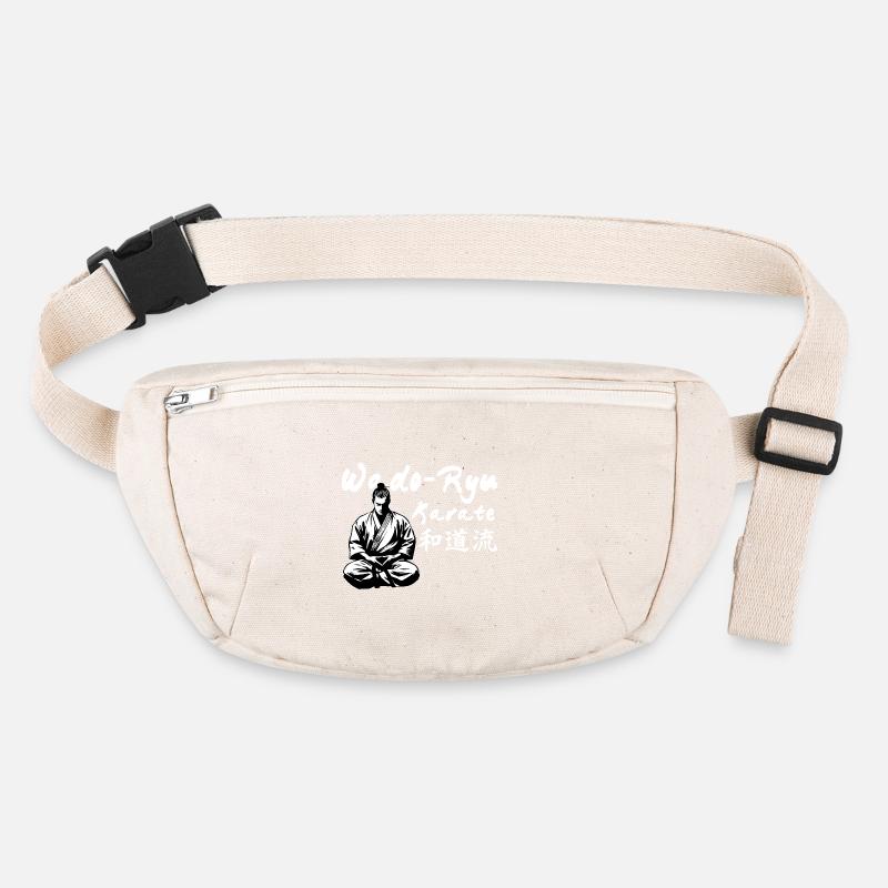 Wado Ryu Karate Kanji Kimono Kampfkunst Dojo Stanley/Stella recycelte Gürteltasche