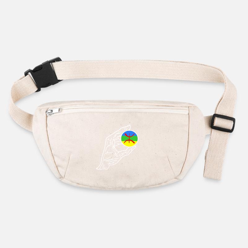 Drapeau de la main Amazigh Sac banane recyclé Stanley/Stella