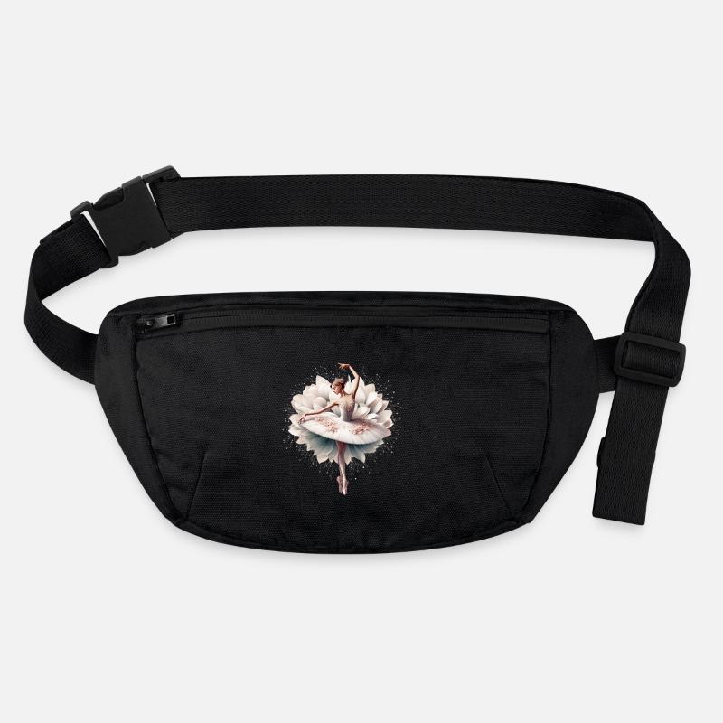 Ballet dancer with tutu Stanley/Stella recycled Hip Bag 