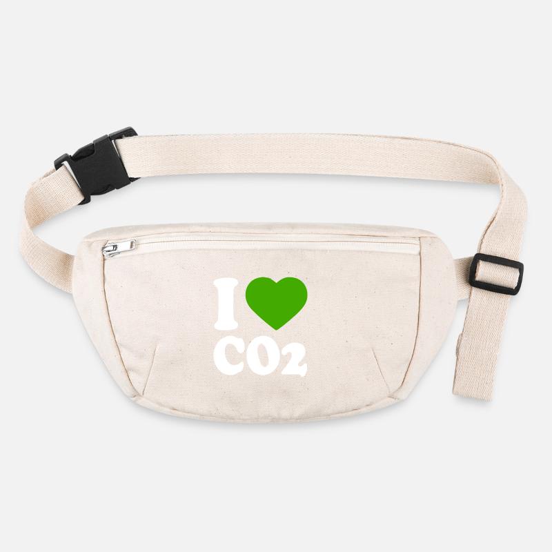 I love co2 Stanley/Stella recycelte Gürteltasche