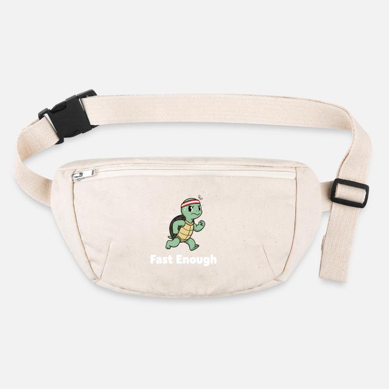 Schnelle Schildkröte im Sprint Stanley/Stella recycelte Gürteltasche